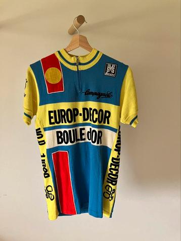 Maillot de vélo Gerrie Knetemann European Decor - Boule d'Or