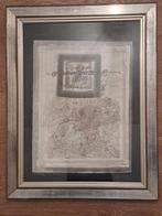 Luc Hoenraet - compositie - aquarelle - uniek werk, Ophalen of Verzenden