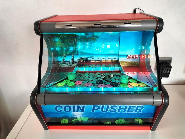 Coin pusher / muntenschuiver, Collections, Machines | Machines à sous, Utilisé, Euro, Enlèvement