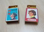 2 boîtes d'allumettes publicitaires pour cigarettes Belga., Collections, Comme neuf, Boîtes ou marques d'allumettes, Enlèvement ou Envoi