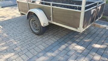 MTM 750KG galvanisé, Autos : Divers, Remorques, Enlèvement, Utilisé