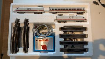 Marklin H0 ICE startset 2986, Courant alternatif, Enlèvement, Utilisé, Set de Trains