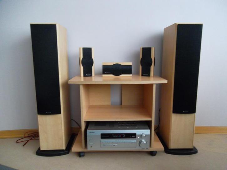 Pioneer Home cinema system, Audio, Tv en Foto, Home Cinema-sets, Gebruikt, Overige spelers, 5.1-systeem, 70 watt of meer, Pioneer
