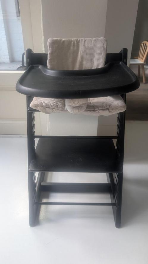 Stokke Tripp Trapp, Kinderen en Baby's, Kinderstoelen, Gebruikt, Meegroeistoel, Afneembaar eetblad, Ophalen