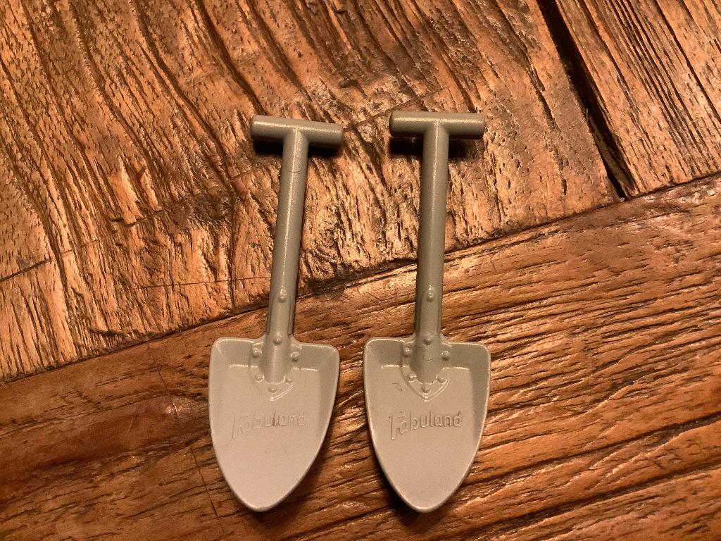 Lego Fabuland Utensil Shovel 2 stuks / 431-A1, Enlèvement ou Envoi, Comme neuf, Briques en vrac, Lego