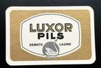 bier brouwerij Luxor Demets Lauwe losse speelkaart, Verzamelen, Ophalen of Verzenden, Zo goed als nieuw, Speelkaart(en)