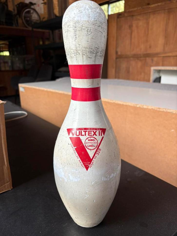 9 gebruikte bowling-kegels, Sport en Fitness, Bowlen, Ophalen