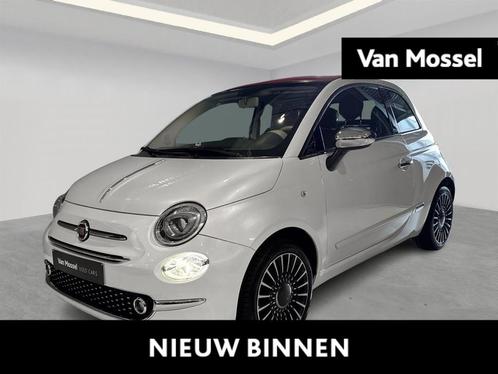 Fiat 500C 1.2 8v 69hp Lounge / Leder / Navigatie/ Cabrio / A, Auto's, Fiat, Bedrijf, Te koop, 500C, Airconditioning, Centrale vergrendeling