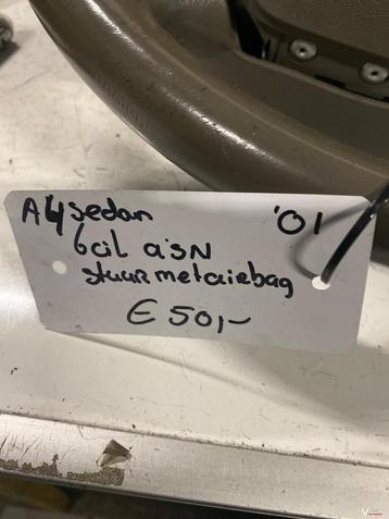 Audi A4 2001 lederen Stuur met bediening beschikbaar voor biedingen