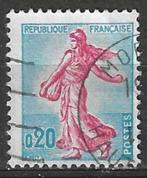 Francia 1960-1961 - Yvert 1233 - La semeuse de Piel (ST), Timbres & Monnaies, Timbres | Europe | France, Envoi, Affranchi