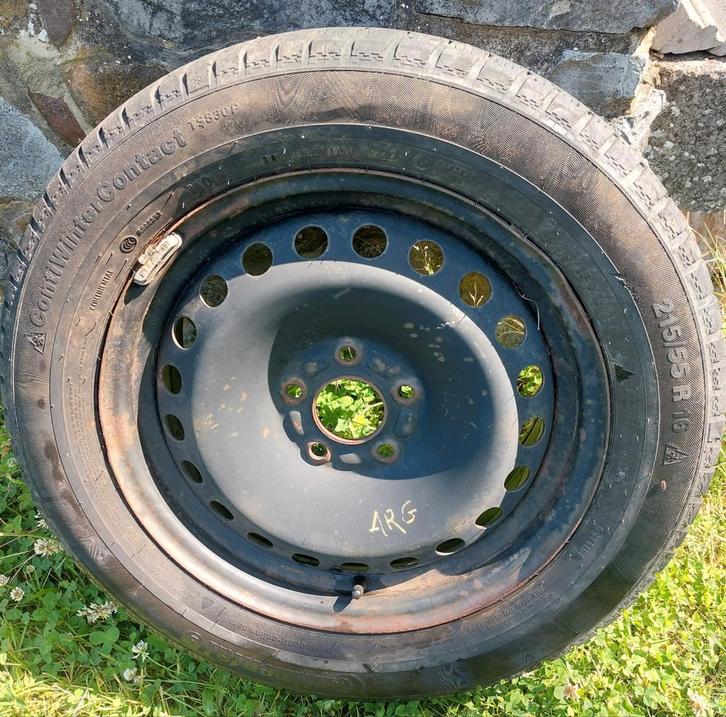 Ford Mondeo S-Max Galaxy 2007—2015 16" reservewiel van plaat, Auto-onderdelen, Overige Auto-onderdelen, Ford, Gebruikt, Ophalen