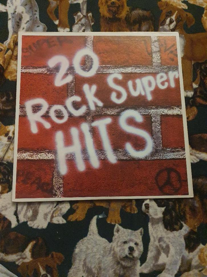 LP - Various – 20 Rock Super Hits - 1973, Cd's en Dvd's, Vinyl | R&B en Soul, Zo goed als nieuw, Soul of Nu Soul, 1960 tot 1980