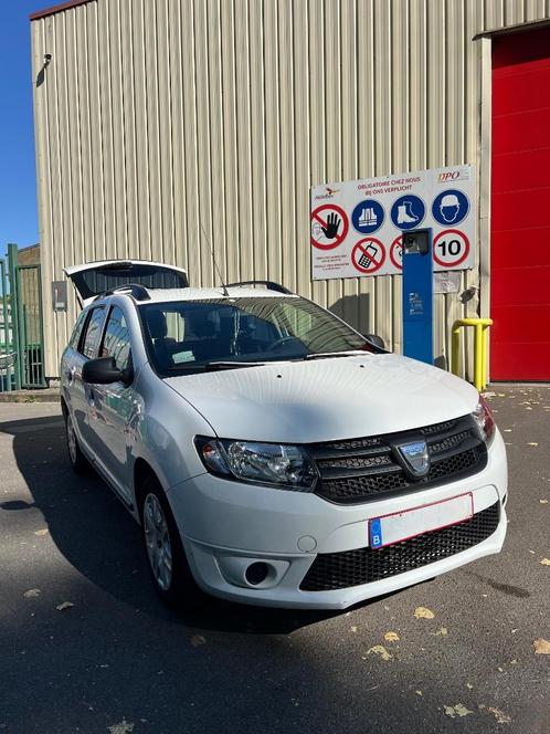 Dacia Logan Mcv, Auto's, Dacia, Particulier, Logan, Benzine, 5 deurs, Handgeschakeld, Wit, Grijs, Leder en Stof, Ophalen