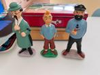 Lot de 3 statuettes tintin, Collections, Enlèvement, Tintin, Utilisé, Statue ou Figurine