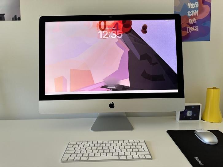 iMac (Retina 5K, 27-inch, 2020), Computers en Software, Apple Desktops, Zo goed als nieuw, iMac, SSD, 3 tot 4 Ghz, Ophalen