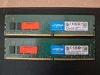 Crucial DDR 4 - 64 GB, Computers en Software, RAM geheugen, Ophalen of Verzenden, Desktop, 64 GB, DDR
