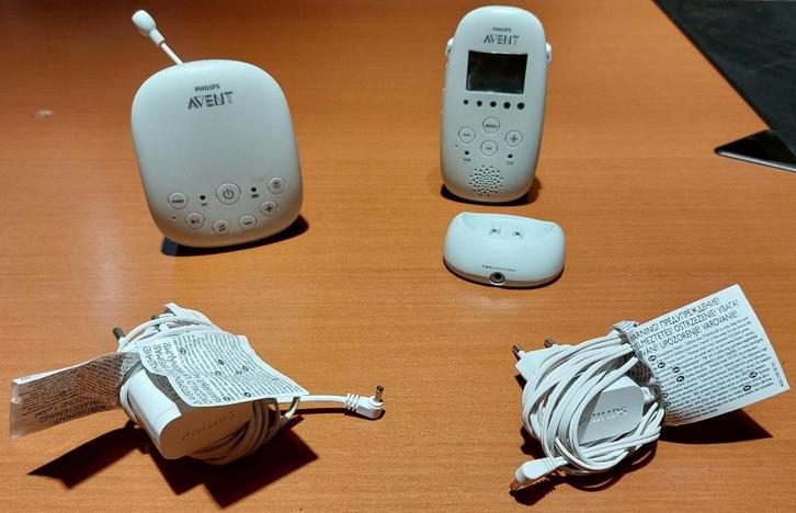 Philips Avent babyfoon, Kinderen en Baby's, Babyfoons, Gebruikt, 100 tot 250 meter, Digitaal, Terugspreekfunctie, Ophalen