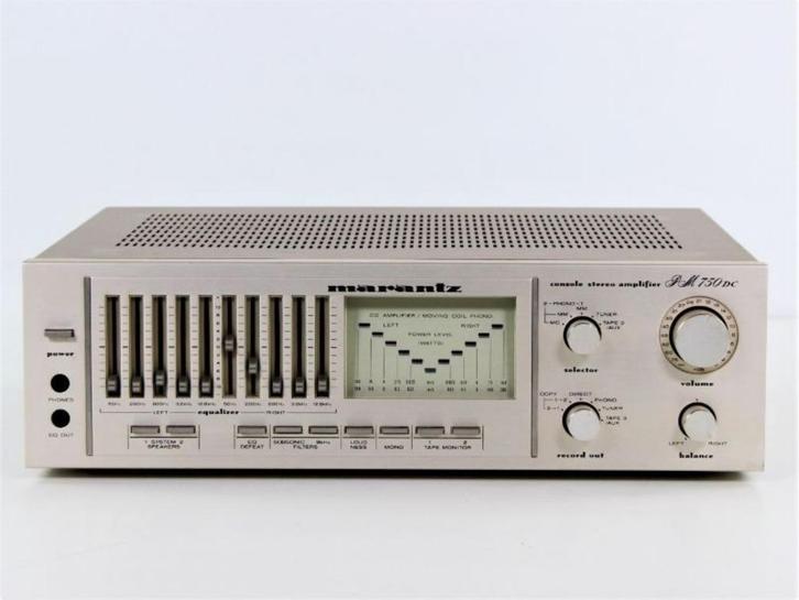 Marantz PM 750 DC 2X80 watt, Audio, Tv en Foto, Versterkers en Ontvangers, Gebruikt, Stereo, 60 tot 120 watt, Marantz, Ophalen