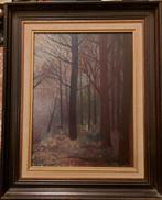 Peinture avec cadre - M.Dhaenens - arbres, Enlèvement ou Envoi