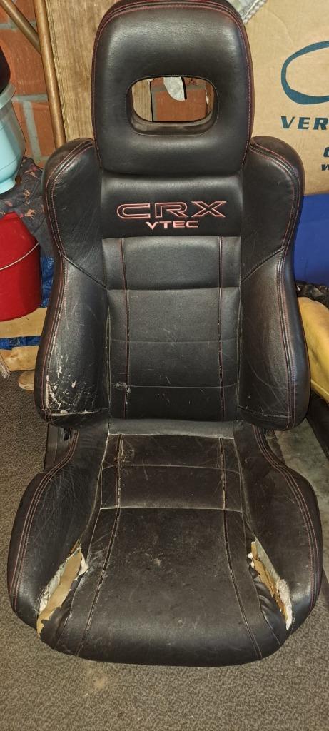 Crx vtec stoelen bwj 91 met rails, Auto-onderdelen, Interieur en Bekleding, Honda, Gebruikt, Ophalen