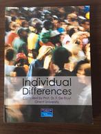 Individual Differences studieboek, Boeken, Ophalen of Verzenden