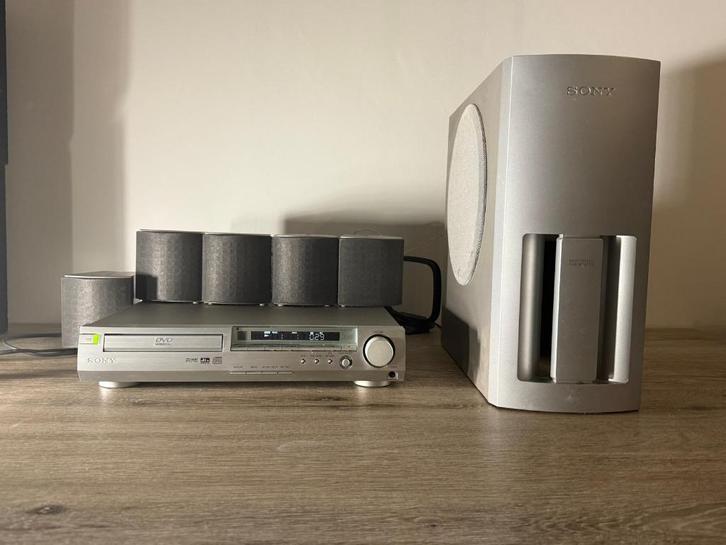 Sony DAV-S300 home cinema 5.1, Audio, Tv en Foto, Home Cinema-sets, Gebruikt, Dvd-speler, 5.1-systeem, 70 watt of meer, Sony, Ophalen