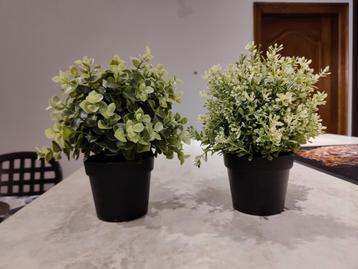 2 kunstplantjes IKEA