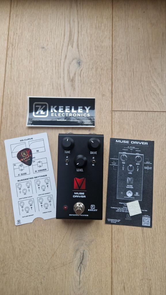 Muse Driver Keeley, Muziek en Instrumenten, Zo goed als nieuw, Distortion, Overdrive of Fuzz