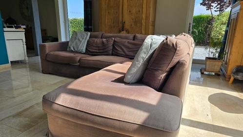 6-zits hoekbank, Huis en Inrichting, Zetels | Zetels, Gebruikt, Hoekbank, Vierpersoons of meer, 250 tot 300 cm, 150 cm of meer