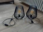 Industriële tafellampen (set van 2) van Lucide Reda, Ophalen, Zo goed als nieuw, Metaal, Minder dan 50 cm