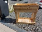 Bac à fleurs, jardinière sur pied PROMO, Ophalen, Hout, Tuin