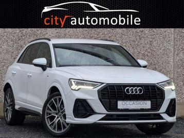 Audi Q3 2.0 TDI S-TRONIC S-LINE CARPLAY VIRTUAL SIEGES CHA, Autos, Audi, Achat, 110 kW, 1968 cm³, Noir