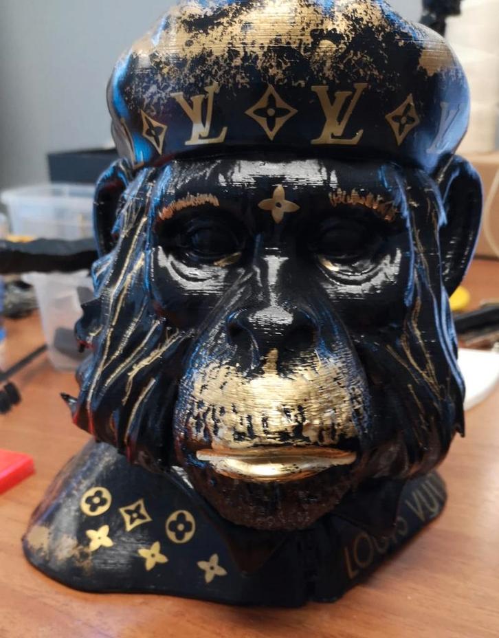 Brother X  (Evolution of Red), Antiek en Kunst, Kunst | Beelden en Houtsnijwerken, Ophalen