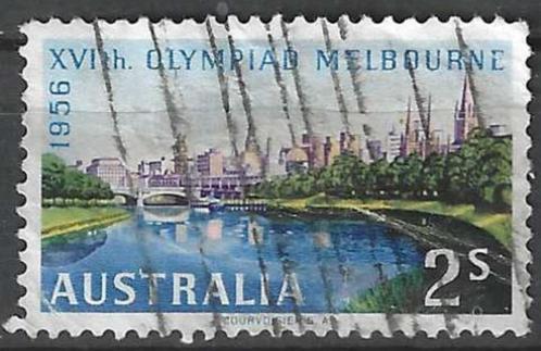 Australie 1956 - Yvert 234 - Olympische Spelen  (ST), Timbres & Monnaies, Timbres | Océanie, Affranchi, Envoi