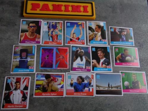 PANINI stickers LONDON 2012 Olympische Spelen 15x, Hobby en Vrije tijd, Stickers en Plaatjes, Verzenden