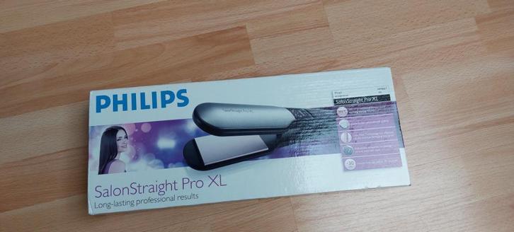 Fer à lisser philips salonstraight pro xl, Handtassen en Accessoires, Uiterlijk | Haarverzorging, Gebruikt, Krultang of Stijltang