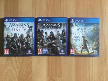 PS4 games Assassin’s Creed beschikbaar voor biedingen