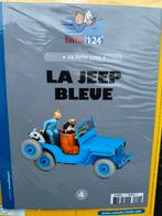 Tintin La jeep bleue 1/24 hachette on a marché sur la lune, Collections, Personnages de BD, Comme neuf, Tintin, Statue ou Figurine