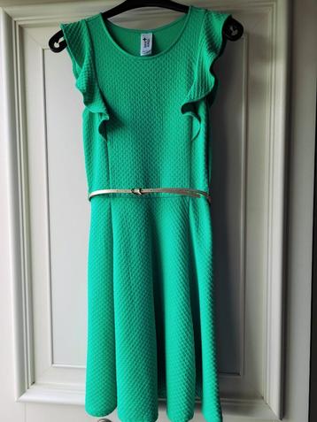 Groene jurk - Here & There - maat 158-164 beschikbaar voor biedingen