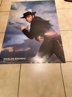 Marlon Brando, affiche 1961, Collections, Posters & Affiches, Comme neuf, Enlèvement ou Envoi
