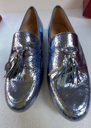 Schoenen Hassia blauw metalisé  maat 38 1/2 beschikbaar voor biedingen