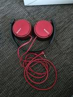Sony hoofdtelefoon rood/kind, Ophalen of Verzenden, Zo goed als nieuw, Op oor (supra aural), Sony