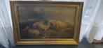 schapen in een landschap E. Verboekhoven, Antiek en Kunst, Kunst | Schilderijen | Klassiek, Ophalen