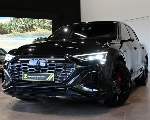 Audi Q8 E-tron 55 Quattro S-Line *PANO/HUD/360CAM/B&O/DAB*, Auto's, Audi, Bedrijf, Te koop, Q8 e-tron, 360° camera, 4x4, ABS, Achteruitrijcamera