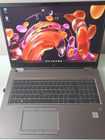 HP ZBook 17 G7 Fury  17.3 inch / i7 / 32gb ddr4  / 1.2TB ssd beschikbaar voor biedingen