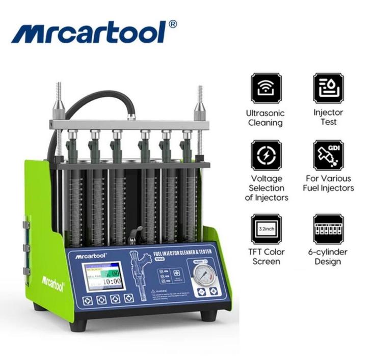 MR CArtool V310 Injectorenreiniger tot 6 tegelijk testen, Auto diversen, Onderhoudsmiddelen, Ophalen of Verzenden