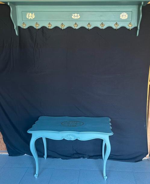 Mooie brede kapstok gerestyled, Huis en Inrichting, Woonaccessoires | Kapstokken, Zo goed als nieuw, Wandkapstok, Minder dan 100 cm