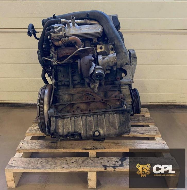 Volkswagen Golf 1.9 TDI BRU Complete Motor, Engine, Moteur, Autos : Pièces & Accessoires, Moteurs & Accessoires, Utilisé, Enlèvement ou Envoi