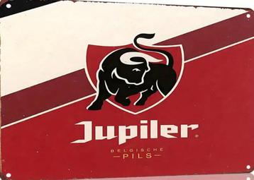 Reclamebord vintage Jupiler - mancave poolhouse nieuw beschikbaar voor biedingen