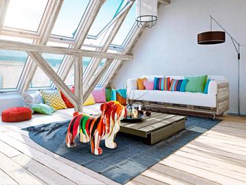 UNIEKE design objecten POP-ART polyresin beschikbaar voor biedingen